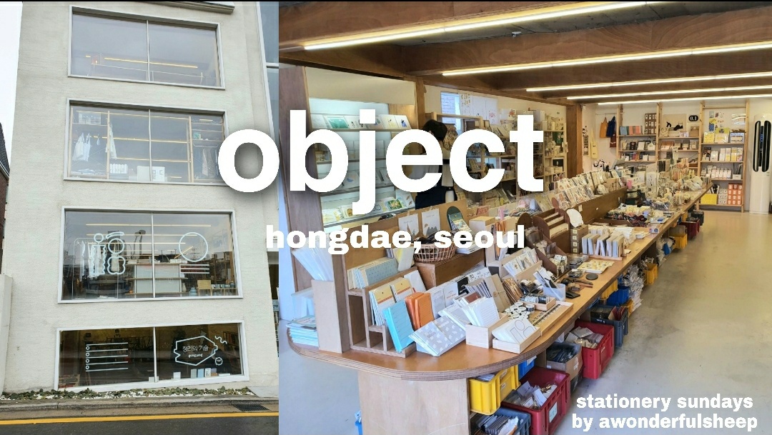 object stationery store seoul